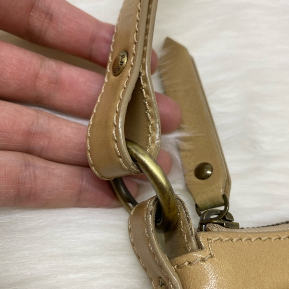 Authentic vintage Burberry wool pink plaid shoulder bag - Picture 7 of 13